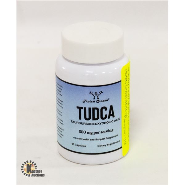 NEW 60 COUNT BOTTLE OF TUDCA 500MG LIVER HEALTH