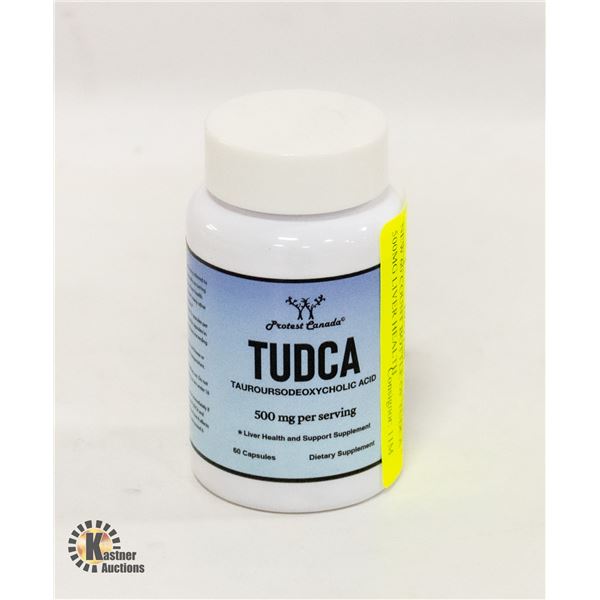 NEW 60 COUNT BOTTLE OF TUDCA 500MG LIVER HEALTH