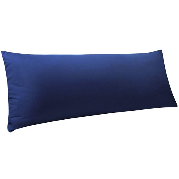 NEW UTOPIA BODY PILLOW MICROFIBER NAVY BLUE