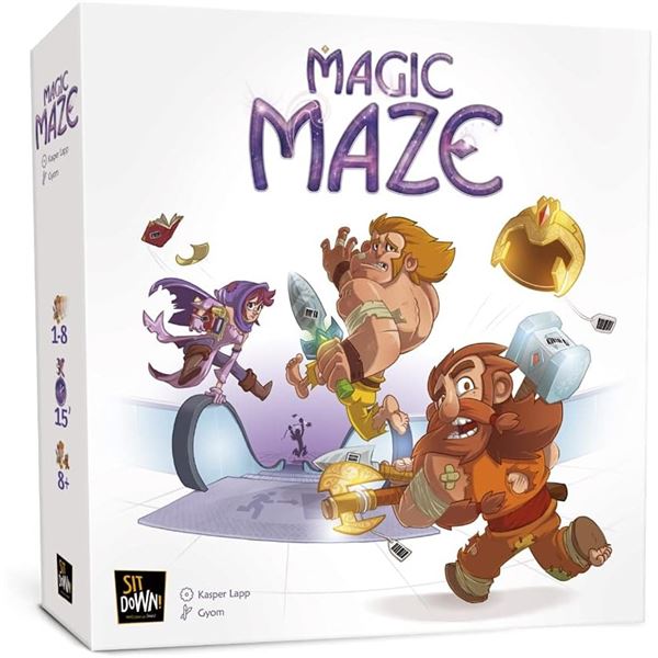 NEW MAGIC MAZE BOARD GAME - 1-8 PLAYERS