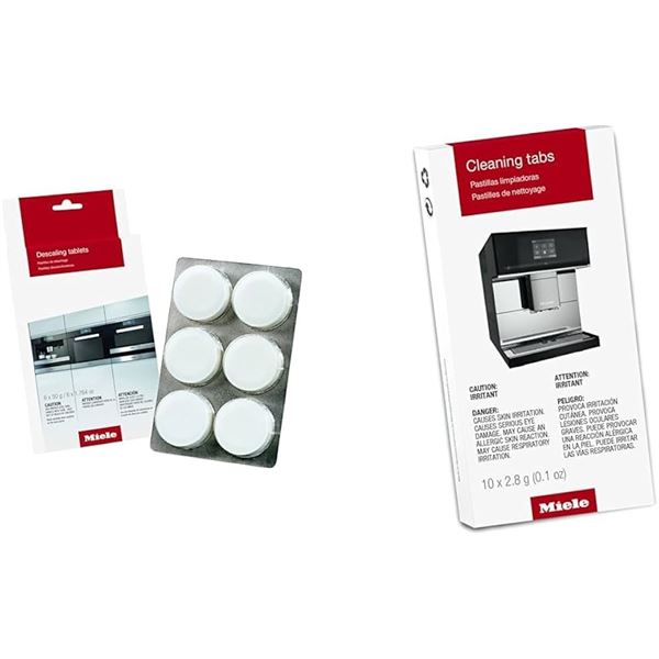 NEW 6 X 50G MIELE DESCALING TABLETS