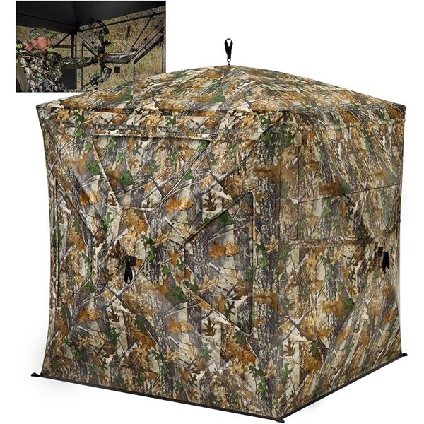 NEW HUNTING BLIND WITH SILENT DOOR AND WINDOW