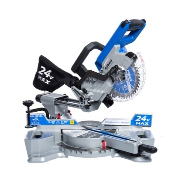 BRAND NEW KOBALT CORDLESS 24V MAX MITER SAW