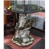 Image 1 : HORSE TABLE. SIZE 19"X28"