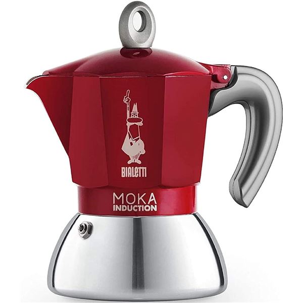 NEW BIALETTI MOKA INDUCTION ESPRESSO MAKER 2 CUP