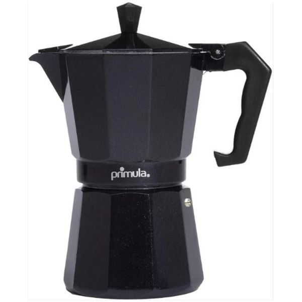 NEW PRIMULA ALUMINUM ESPRESSO MAKER 6 CUP CAPACITY