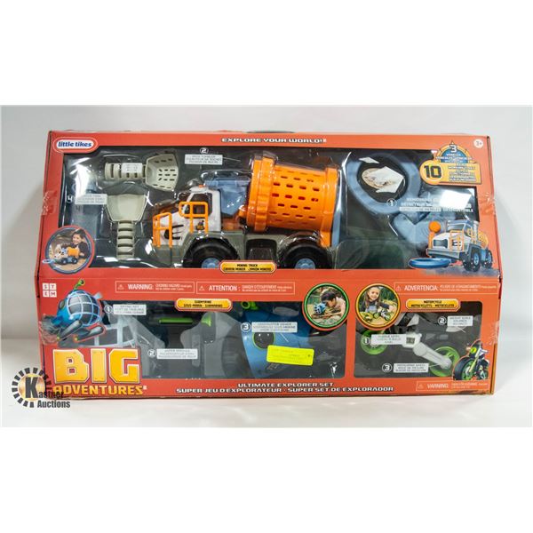 NEW LITTLE TIKES LARGE ULTIMATE EXPLORER SET