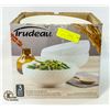 Image 1 : TRUDEAU 3 PIECE LARGE PORCELAIN SERVING BOWL