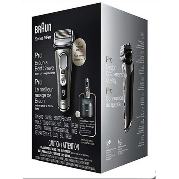 NEW BRAUN SERIES 9 PRO SHAVER