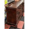 Image 2 : ESTATE 3 DRAWER SOLID WOOD DRESSER 41" X 18" X 35"