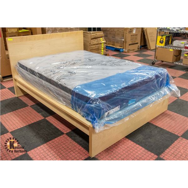 ESTATE DOUBLE BEDFRAME WITH 2 SLIDING DRAWERS