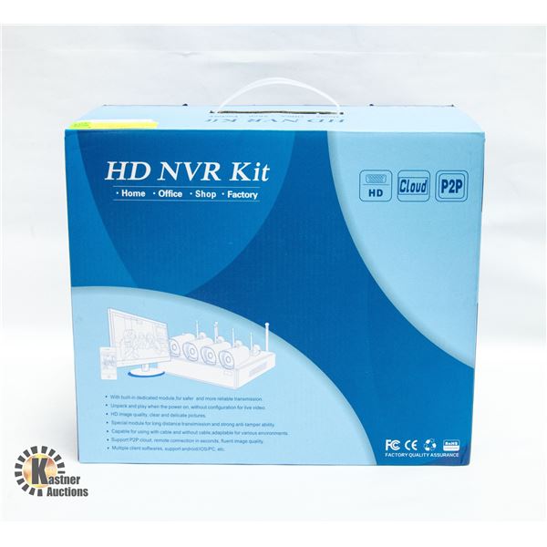 HISEEU 4 CHANNEL NVR KIT