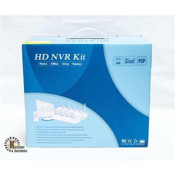 HISEEU 4 CHANNEL NVR KIT
