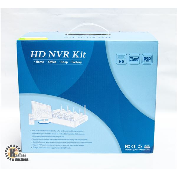 HISEEU 4 CHANNEL NVR KIT