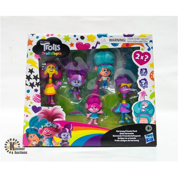 NEW TROLLS HARMONY PACK