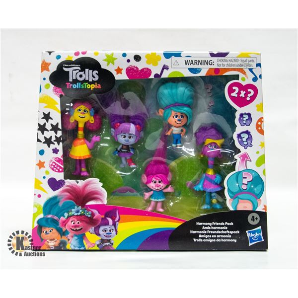 NEW TROLLS HARMONY PACK