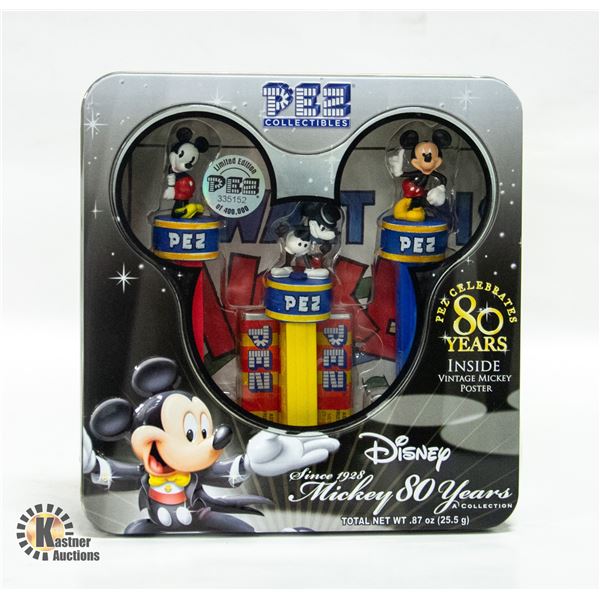 NEW PEZ MICKEY MOUSE 80 YRS COLLECTION