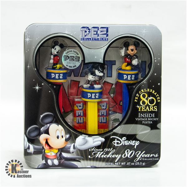 NEW PEZ MICKEY MOUSE 80 YRS COLLECTION