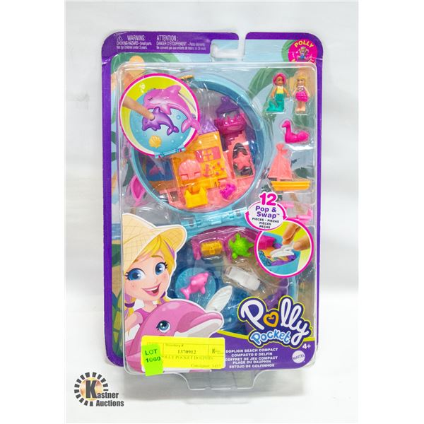 NEW POLLY POCKET DOLPHIN BEACH