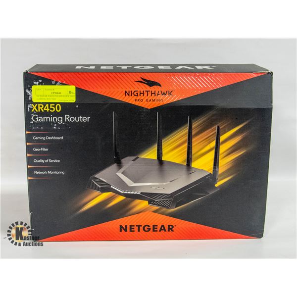 NETGEAR XR450 NIGHTHAWK PRO GAMING ROUTER