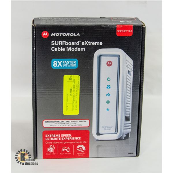 NEW MOTOROLA SURFBOARD EXTREME CABLE MODEM