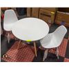 Image 1 : NEWLY ASSEMBLED PLATA EIFFEL KIDS TABLE AND CHAIRS