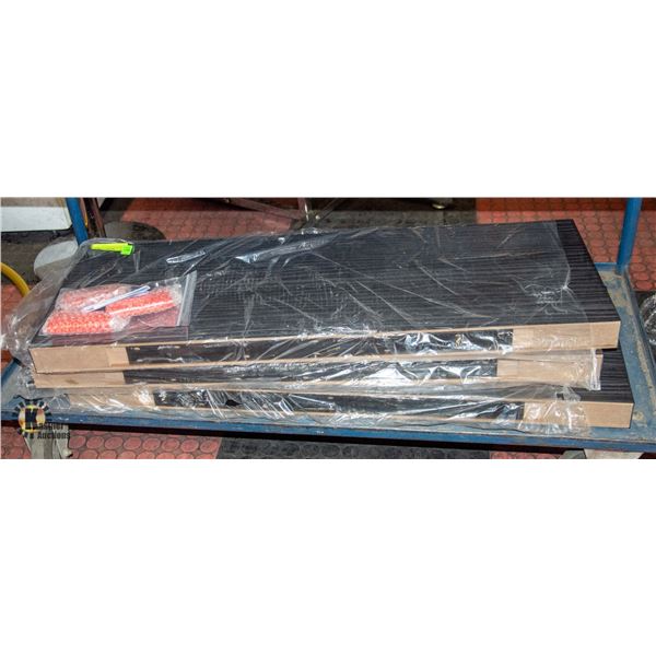 NEW 3 PC FLOATING SHELVES WITH MOUNTING HARDWARE