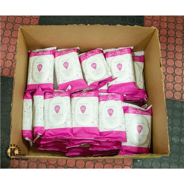 NEW CASE OF 43 SUMMER'S EVE SIMPLY SENSITIVE WIPES