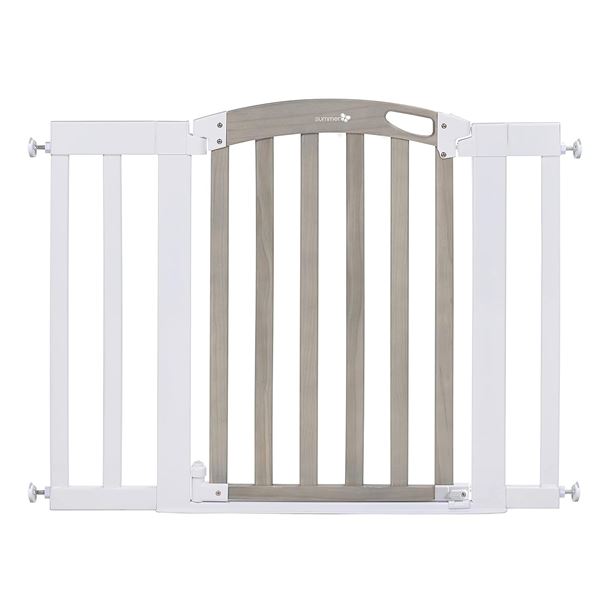 NEW SUMMER CHATHAM POST SAFETY GATE WEATHERED GREY