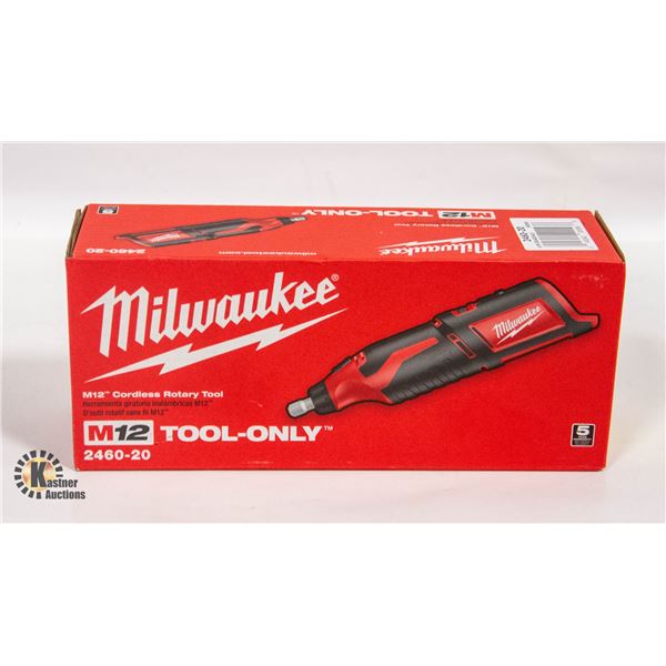 NEW MILWAUKEE M12 DIE BRUSHLESS GRINDER TOOL ONLY