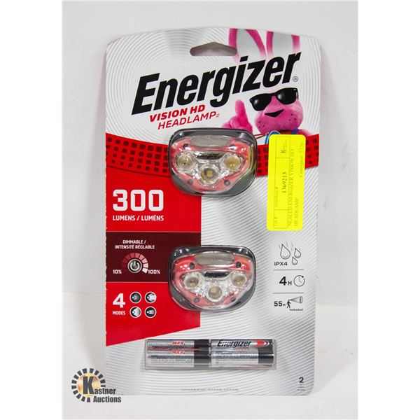 SEALED ENERGIZER VISION HD HEADLAMP