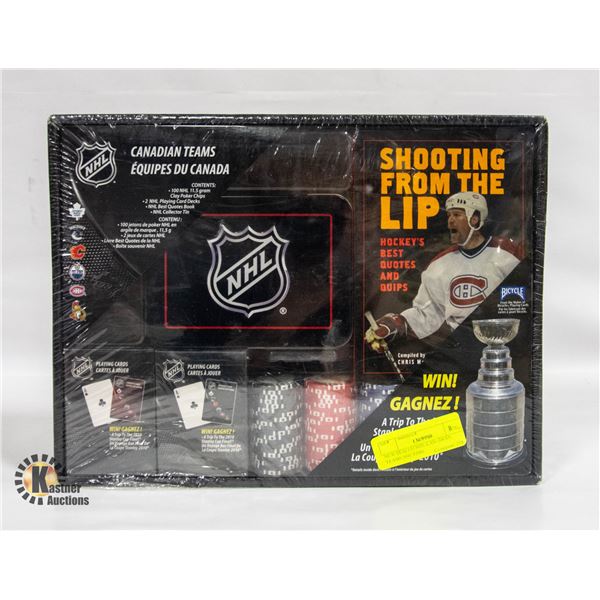 NEW SEALED NHL CANADIAN TEAMS SHUTING