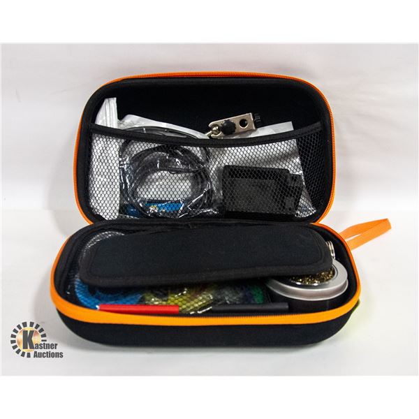 SOLDERING KIT WITH ZIP CASE