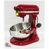 Image 1 : KITCHENAID PROFFESSIONAL 5 PLUS RED MIXER