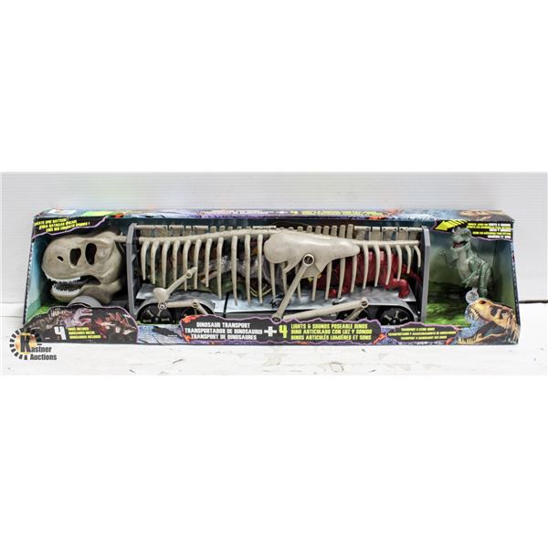NEW DINOSAUR TRANSPORT + 4 LIGHTS & SOUNDS
