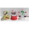 Image 1 : 3 SNOW GLOBES