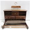 Image 1 : VINTAGE CLOSET VALET SET JEWELRY BOX