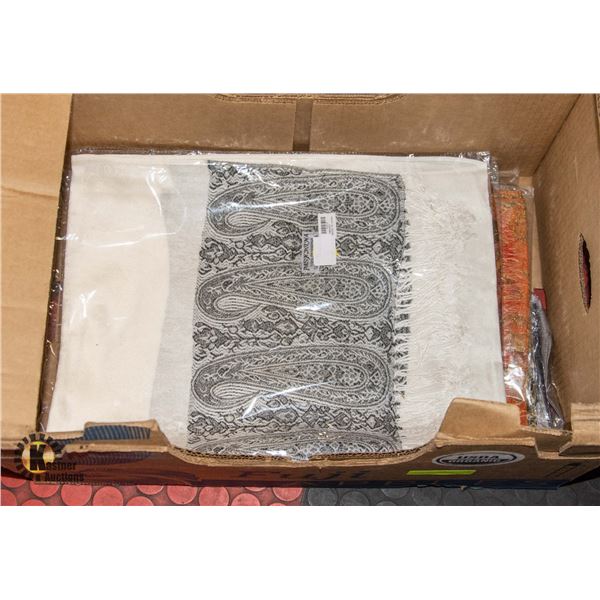 10 PASHMINA SCARVES 7/12