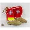 Image 1 : VINTAGE 1960'S KIDS MUKLUKS WOODLAND CREE-ESTATE