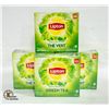 FOUR BOXES LIPTON, GREEN TEA