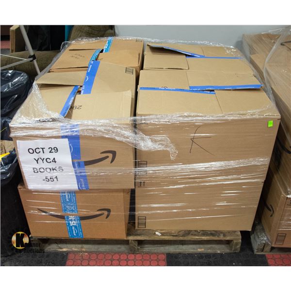 PALLET OF AMAZON BOOKS