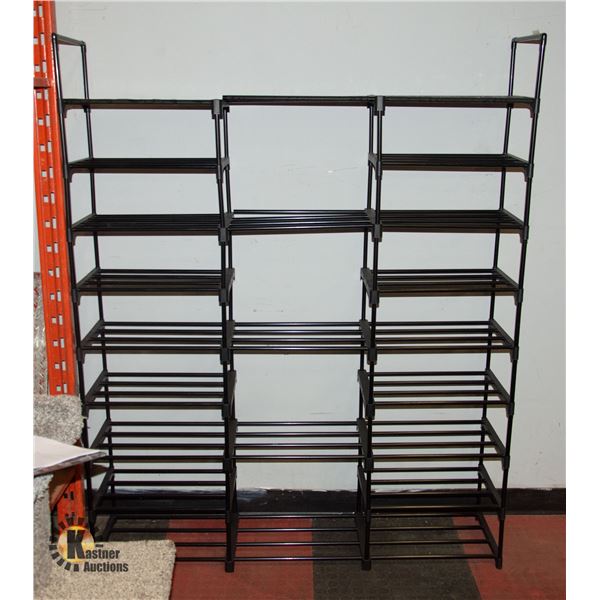 LARGE 50W X 60H SHOE RACK