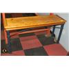 51 X 16 X 26 OAK SOFA TABLE/OCCASIONAL TABLE
