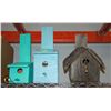 3 BIRDHOUSES
