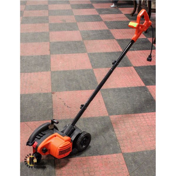 NEW ASSEMBLED BLACK & DECKER ELECTRIC EDGER