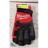 NEW MILWAUKEE WRECKING LONG-LASTING GLOVES LARGE