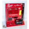 NEW MILWAUKEE M18 VOLT BATTERY W/ CHARGER 5.0
