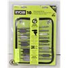 SEALED RYOBI 10 PC WOODSPADE BIT SET