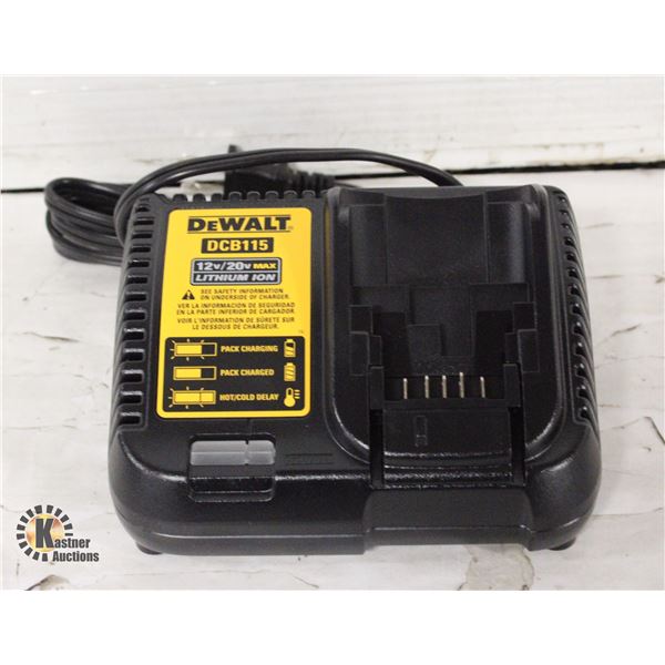 NEW DEWALT CDB 115 12/20V BATTERY CHARGER FAST