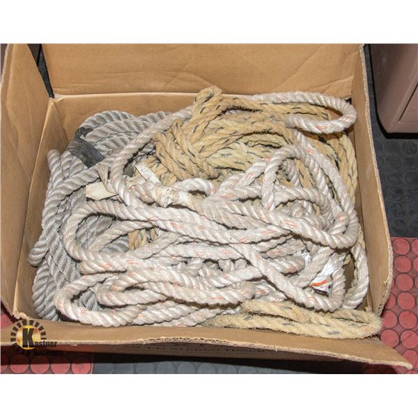 LARGE BOX - HEAVY DUTY ROPE - ESTATE
